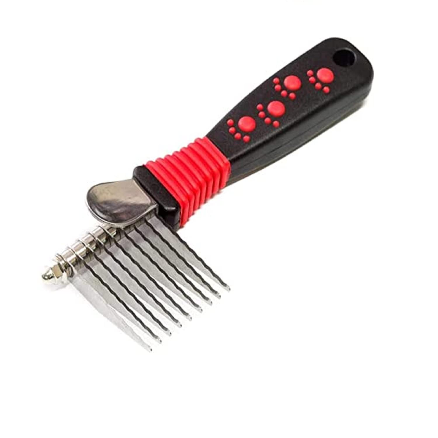 Professional Stainless Steel Dematting Rake Comb for Dogs