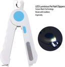 LED Pet Nail Clipper with Filer for Cats & Dogs