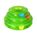 Emily Pets Interactive Tower of Tracks Stacked Play Station Cat Toy with Balls