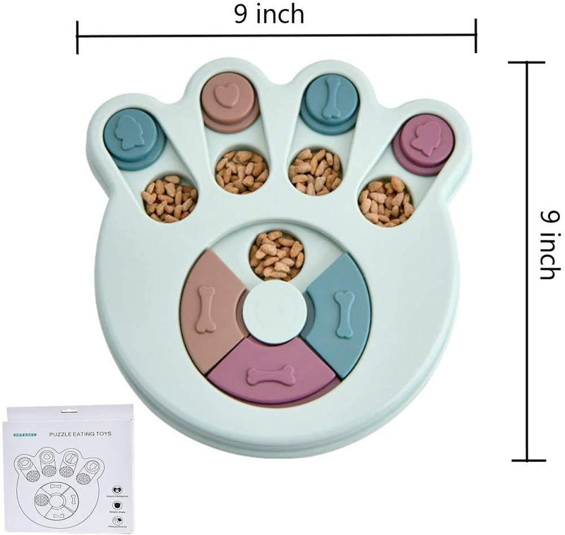 Intelligence Food Treated Puzzle Toy for Dog & Cat (Green)