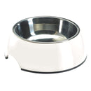 Colorful Melamine Dog Bowl with Non-Skid Silicone Base