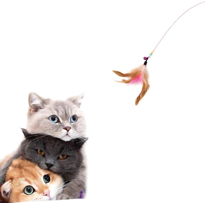 Cat Toy Interactive Funny Cat Stick, Cat Wand Toy