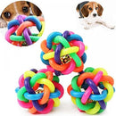 Rainbow Rubber Ball For Dogs