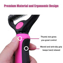 Emily Pets Pets Grooming Tools (Pink Black, Large) (Large, Pink)