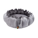 Round Reversible Dog Bed Premium Comfort Pet Cuddler
