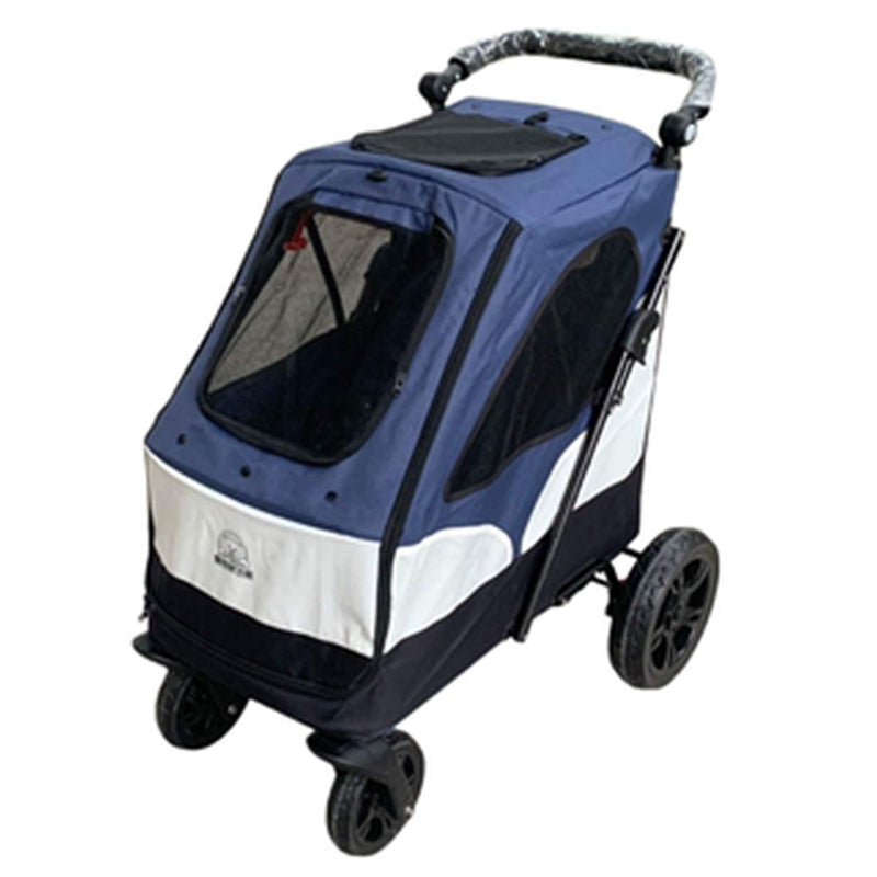 Stroller Luxury Large Space Four-Wheeled Large pet Stroller