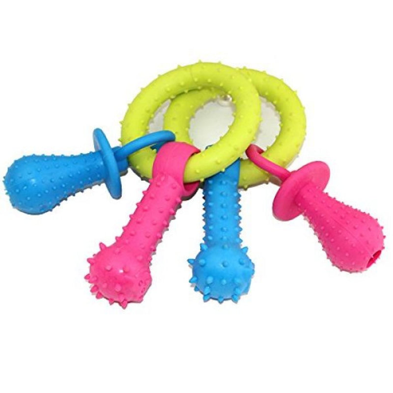 Rubber Teeth Cleaning Training Puppy Toy