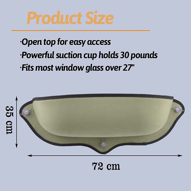 Hammock Window Seat Bed For Cat Kitten