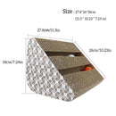 Cat Scratching Post Cardboard with Bell Balls