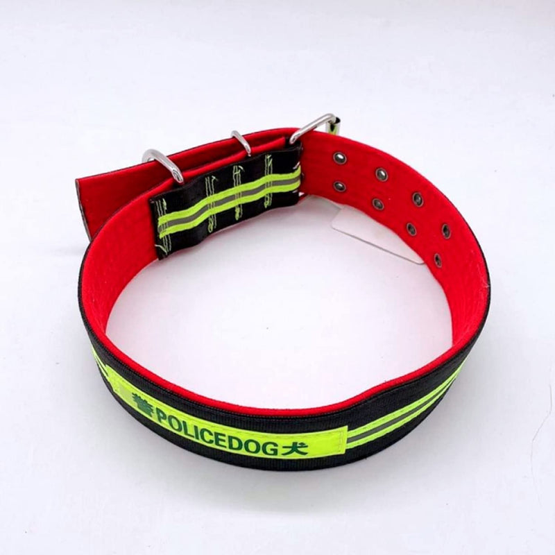 Emily Pets Dog Collar Durable Reflective Easy Clean Comfy Adjustable (Large Size 84cm) 1 Piece Dog Show Collar