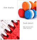Rubber Molar Dog Toys Clean Dumbbell Teething Stick Bite Toys Pet Dog