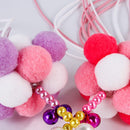 Plush Ball Bell Teaser and Exerciser for Cat and Kitten