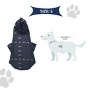 Cool Hoodie Dog Summer Denim Dress | T-Shirt Tees For Pets (Blue,XS,S,M,L,XL)