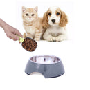 Colorful Melamine Dog Bowl with Non-Skid Silicone Base