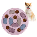 Interactive Feeder Bowl Dog Slow Feeder Puzzle Toy Dog Play Hide and Seek IQ Food Training Game for Pet Dogs Puppy Cats