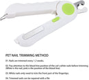 LED Pet Nail Clipper with Filer for Cats & Dogs