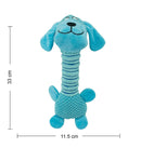 Brown Plush Bear Toy with Squeaker for  Dogs and Cats