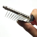 Professional Stainless Steel Dematting Rake Comb for Dogs