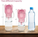 Portable Plastic Dog Water Bottle - Small (350ml) / Large (500ml)