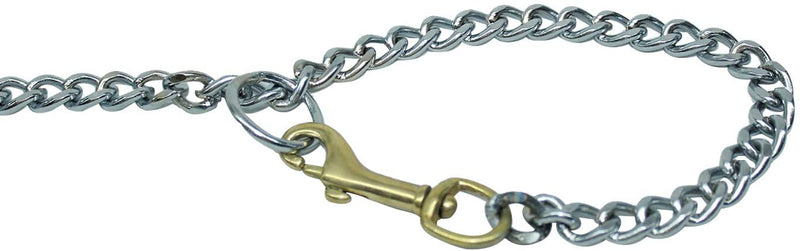 Silver Chain Leash Chain with Handle