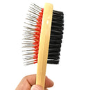 Double-Sided Pet Grooming Brush Slicker Brush for Cats and Dogs