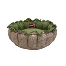 Round Reversible Dog Bed Premium Comfort Pet Cuddler