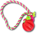 premium rubber chew ball With Rope for Dogs
