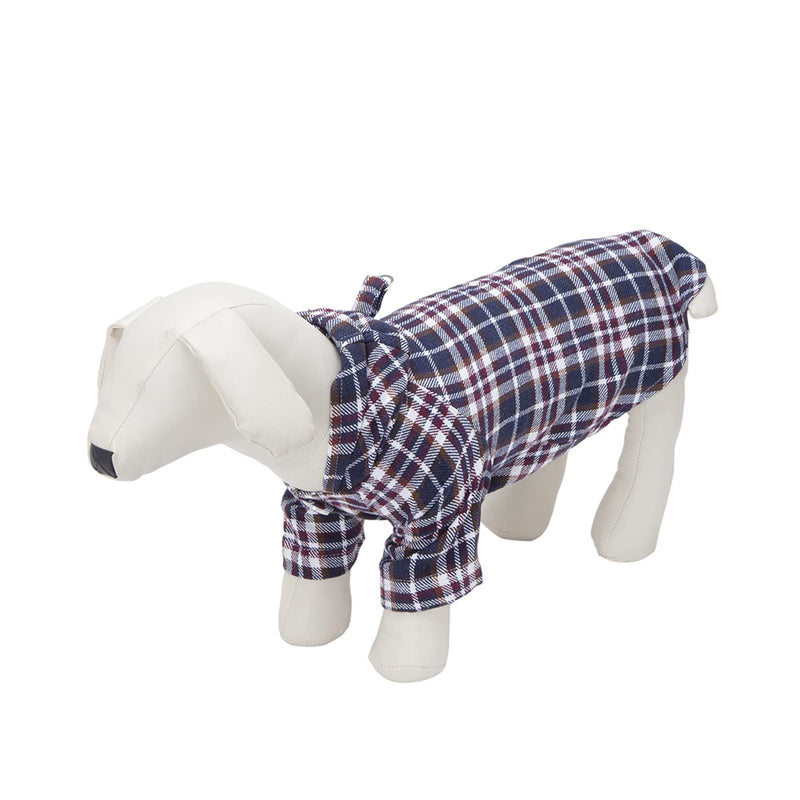 Lulala Plaid Dog Hoodie Sweater for Dogs Pets (Green, Multi)