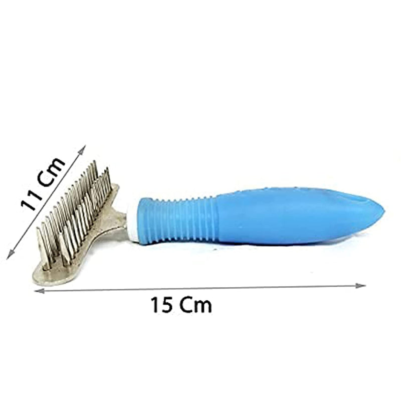 Rake Comb Grooming Shedding Tool Brush For Dog And Cat