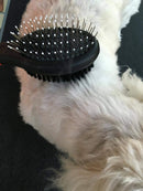 2-in-1 Pet Brush  Grooming & Massaging Tool for Dogs & Cats