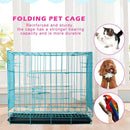 Versatile Pet Cage For Dogs, Cats, Rabbits - Space-Saving, Portable