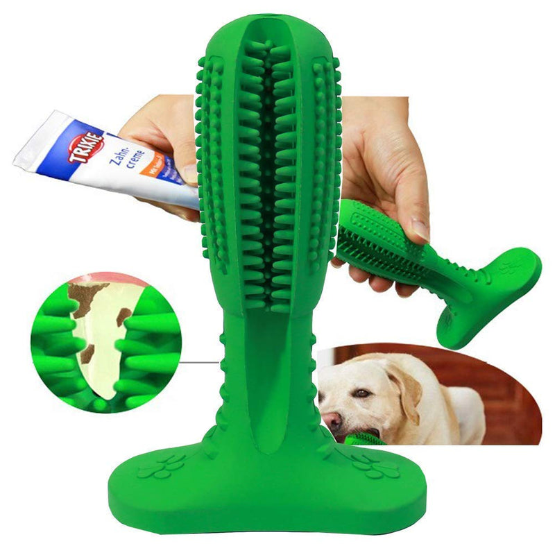 Dog Rubber Toothbrush Teeth Cleaning Toy - Main Image