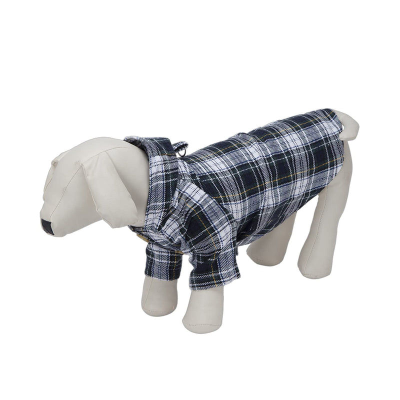 Lulala Plaid Dog Hoodie Sweater for Dogs Pets (Green, Multi)