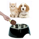 Colorful Melamine Dog Bowl with Non-Skid Silicone Base