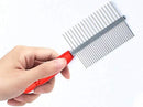 Double Sided Stainless Steel Grooming Comb For Dogs and Cats
