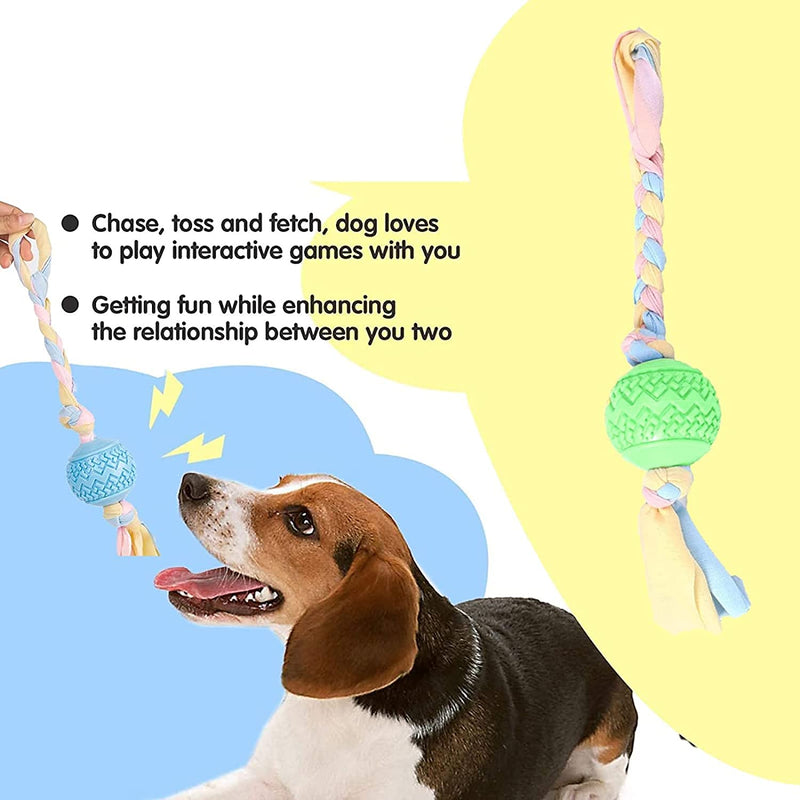 Durable Cotton Rope Chew Toys for Small to Medium Dogs