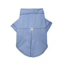 Lulala Pet Dress Plain Shirt with Contrast Stitching Summer Apparel For Pets (XS,S,M,L,XL,SkyBlue)