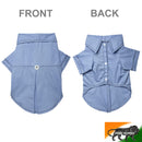 Lulala Pet Dress Plain Shirt with Contrast Stitching Summer Apparel For Pets (XS,S,M,L,XL,SkyBlue)