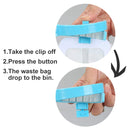 Piqapoo Silicone Clip with 20 Bags: Hands-Free Dog Poop Collector