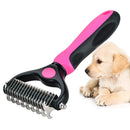 Emily Pets Pets Grooming Tools (Pink Black, Large) (Large, Pink)
