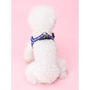 Nylon Strip Reflective Dog Harness With Leash