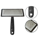 Premium Stainless Steel Pet Brush with Paw Print Handle