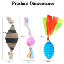 Durable Cotton Rope Chew Toys for Small to Medium Dogs