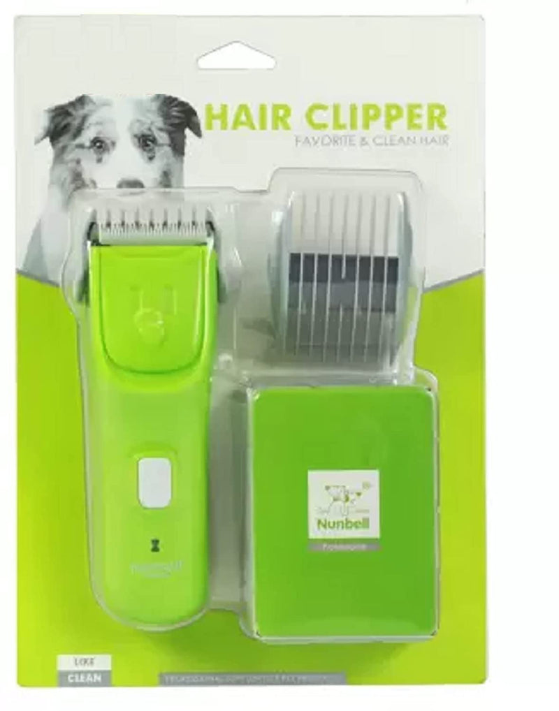 Emily Pets Rechargeable Pet Grooming Automatic Inhaling Hair Clipper for Small-Large Dogs & Cats(Green)