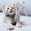 Plush Ball Bell Teaser and Exerciser for Cat and Kitten