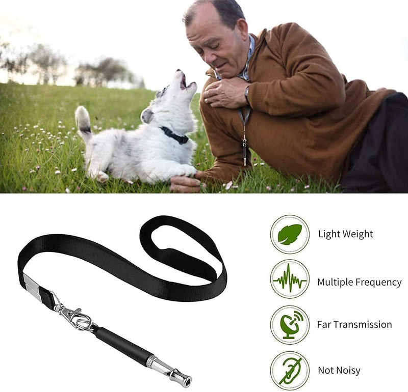 Emily Pets Adjustable Whistle Ultrasonic Dog Whistle with Keychain for Dogs(Pack of 1, Combo)
