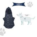 Cool Hoodie Dog Summer Denim Dress | T-Shirt Tees For Pets (Blue,XS,S,M,L,XL)