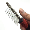 Professional Stainless Steel Dematting Rake Comb for Dogs