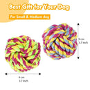 Ball Rope Toy For Medium And Larger Breed