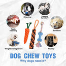 Rope Toys For Dogs & Puppies (Pack of 3)